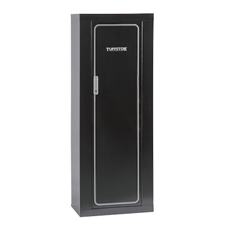 Kd 55 x 20.5 x 11 in. 10 Gun Metal Security Cabinet, Black KD3312981